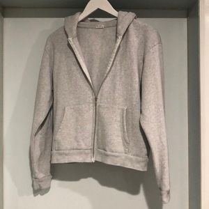 Brandy Melville light heather gray sweatshirt